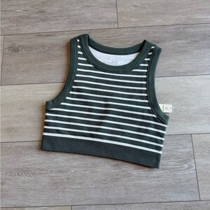 American Eagle OFFLINE BY AERIE SEAMLESS HIGH NECK SPORTS BRA women's size L